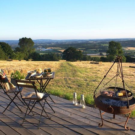 Tilbury Shepherd Huts With Hot Tubs Plus Holiday Cottages West Bagborough Zewnętrze zdjęcie