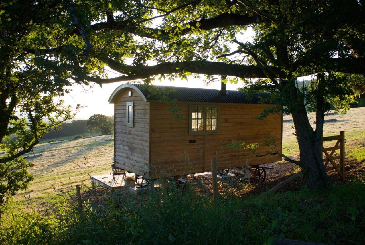 Tilbury Shepherd Huts With Hot Tubs Plus Holiday Cottages West Bagborough Zewnętrze zdjęcie