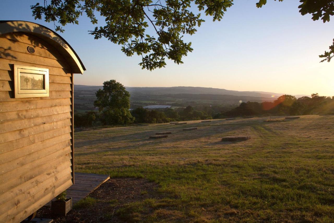 Tilbury Shepherd Huts With Hot Tubs Plus Holiday Cottages West Bagborough Zewnętrze zdjęcie