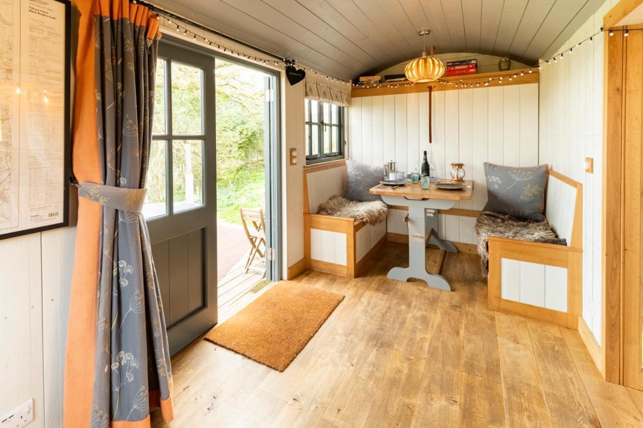 Tilbury Shepherd Huts With Hot Tubs Plus Holiday Cottages West Bagborough Zewnętrze zdjęcie